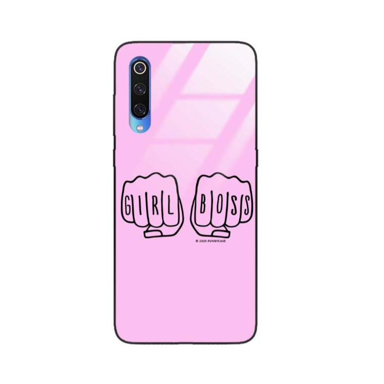 Black Case Wzory ST_FEM Xiaomi MI9  - FunnyCase 