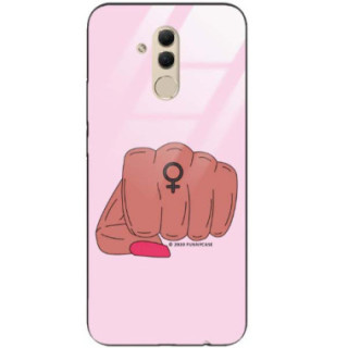 Black Case Wzory ST_FEM Huawei MATE 20 LITE  - FunnyCase 