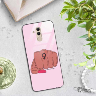 Black Case Wzory ST_FEM Huawei MATE 20 LITE  - FunnyCase 