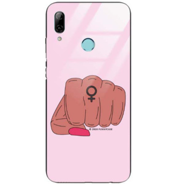 Black Case Wzory ST_FEM Huawei P SMART 2019  - FunnyCase 