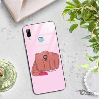 Black Case Wzory ST_FEM Huawei P SMART 2019  - FunnyCase 