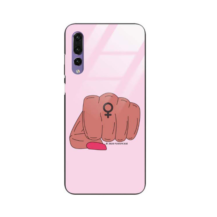 Black Case Wzory ST_FEM Huawei P20 PRO  - FunnyCase 