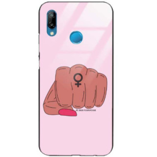 Black Case Wzory ST_FEM Huawei P30 LITE  - FunnyCase 