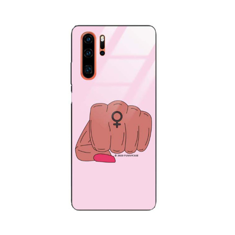 Black Case Wzory ST_FEM Huawei P30 PRO  - FunnyCase 