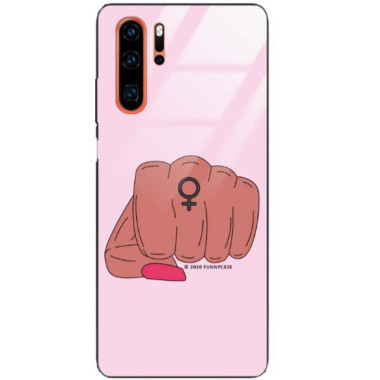 Black Case Wzory ST_FEM Huawei P30 PRO  - FunnyCase 