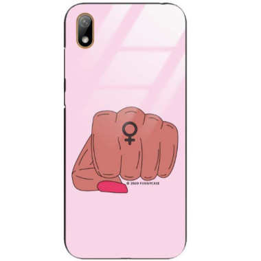 Black Case Wzory ST_FEM Huawei Y5 2019  - FunnyCase 