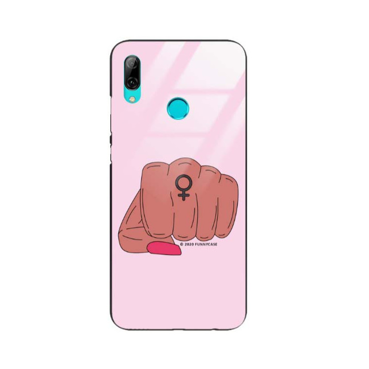 Black Case Wzory ST_FEM Huawei Y7 2019  - FunnyCase 