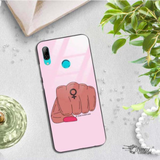 Black Case Wzory ST_FEM Huawei Y7 2019  - FunnyCase 