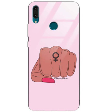 Black Case Wzory ST_FEM Huawei Y9 2019  - FunnyCase 