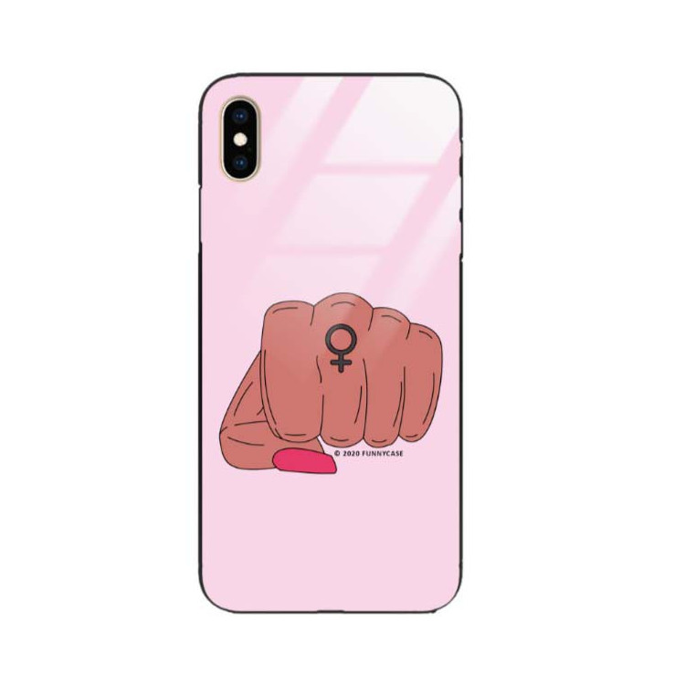 Black Case Wzory ST_FEM Apple IPHONE XS MAX  - FunnyCase 