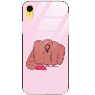 Black Case Wzory ST_FEM Apple IPHONE XR  - FunnyCase 