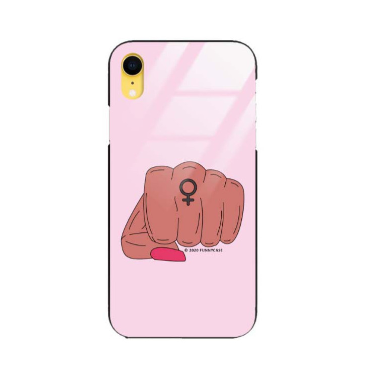 Black Case Wzory ST_FEM Apple IPHONE XR  - FunnyCase 