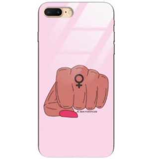 Black Case Wzory ST_FEM Apple IPHONE 7 PLUS / 8 PLUS  - FunnyCase 