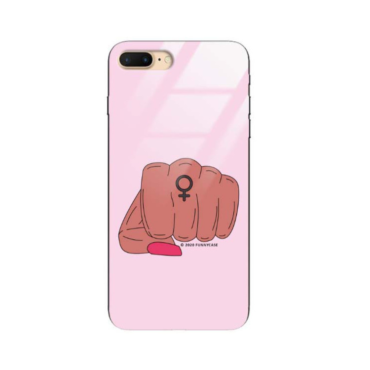 Black Case Wzory ST_FEM Apple IPHONE 7 PLUS / 8 PLUS  - FunnyCase 