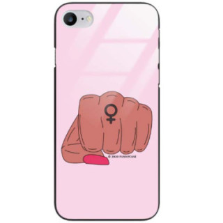 Black Case Wzory ST_FEM Apple IPHONE 7 / 8  - FunnyCase 