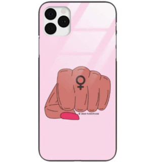 Black Case Wzory ST_FEM Apple IPHONE 11 PRO MAX  - FunnyCase 