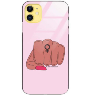 Black Case Wzory ST_FEM Apple IPHONE 11  - FunnyCase 