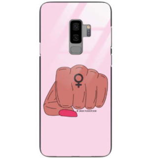 Black Case Wzory ST_FEM Samsung GALAXY S9 PLUS  - FunnyCase 