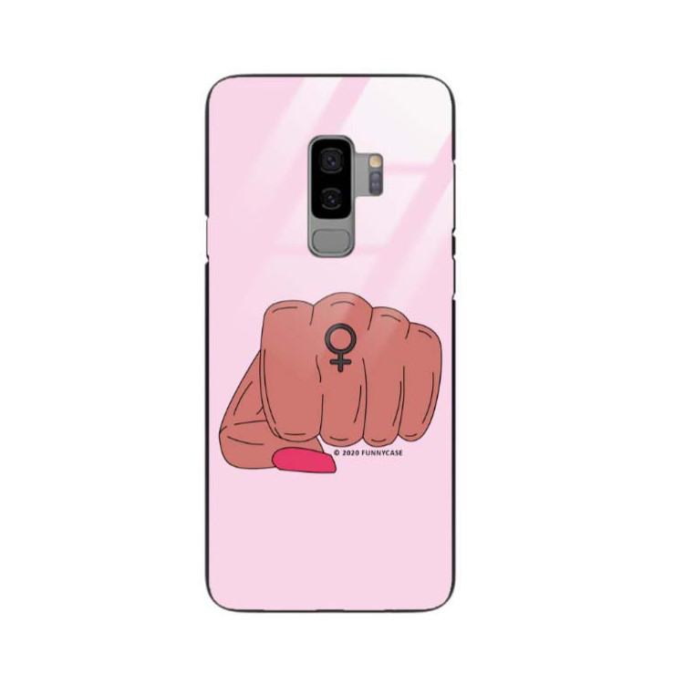 Black Case Wzory ST_FEM Samsung GALAXY S9 PLUS  - FunnyCase 