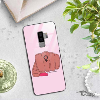 Black Case Wzory ST_FEM Samsung GALAXY S9 PLUS  - FunnyCase 