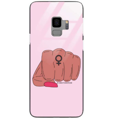 Black Case Wzory ST_FEM Samsung GALAXY S9  - FunnyCase 