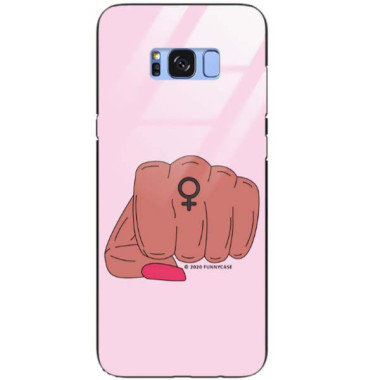 Black Case Wzory ST_FEM Samsung GALAXY S8 PLUS  - FunnyCase 