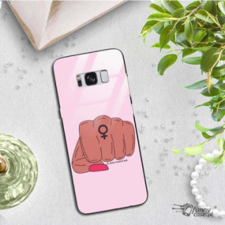 Black Case Wzory ST_FEM Samsung GALAXY S8  - FunnyCase 