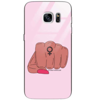 Black Case Wzory ST_FEM Samsung GALAXY S7  - FunnyCase 