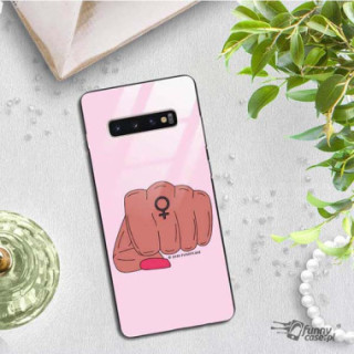 Black Case Wzory ST_FEM Samsung GALAXY S10 PLUS  - FunnyCase 