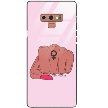 Black Case Wzory ST_FEM Samsung GALAXY NOTE 9  - FunnyCase 