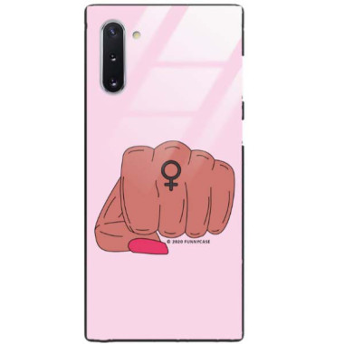 Black Case Wzory ST_FEM Samsung GALAXY NOTE 10  - FunnyCase 