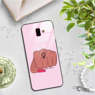 Black Case Wzory ST_FEM Samsung GALAXY J6 PLUS 2018  - FunnyCase 