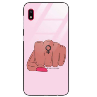 Black Case Wzory ST_FEM Samsung GALAXY A10  - FunnyCase 