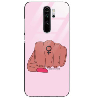 Black Case Wzory ST_FEM Xiaomi REDMI NOTE 8 PRO  - FunnyCase 