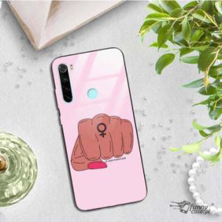 Black Case Wzory ST_FEM Xiaomi REDMI NOTE 8  - FunnyCase 