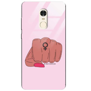 Black Case Wzory ST_FEM Xiaomi REDMI NOTE 4  - FunnyCase 