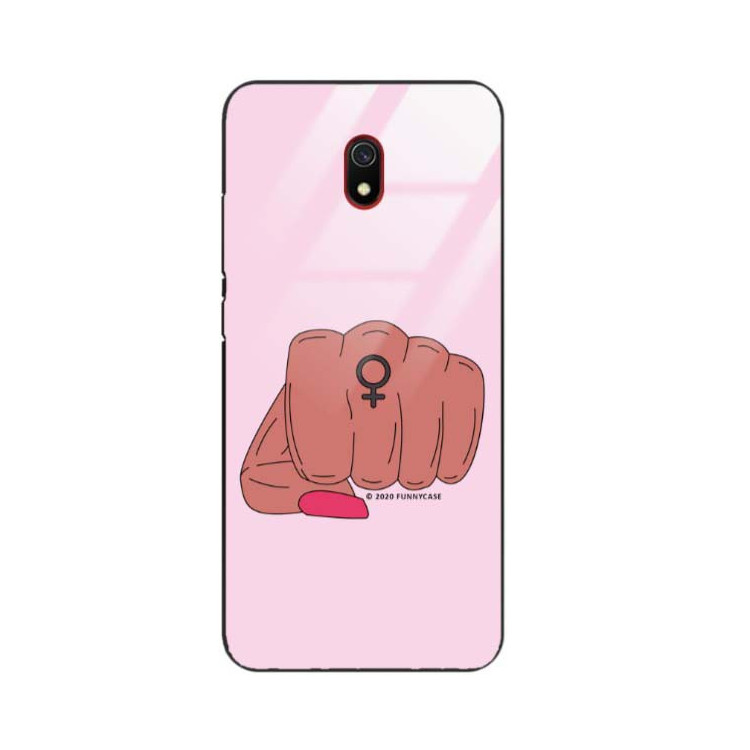 Black Case Wzory ST_FEM Xiaomi REDMI 8A  - FunnyCase 