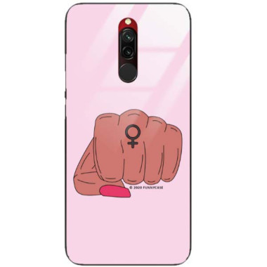 Black Case Wzory ST_FEM Xiaomi REDMI 8  - FunnyCase 