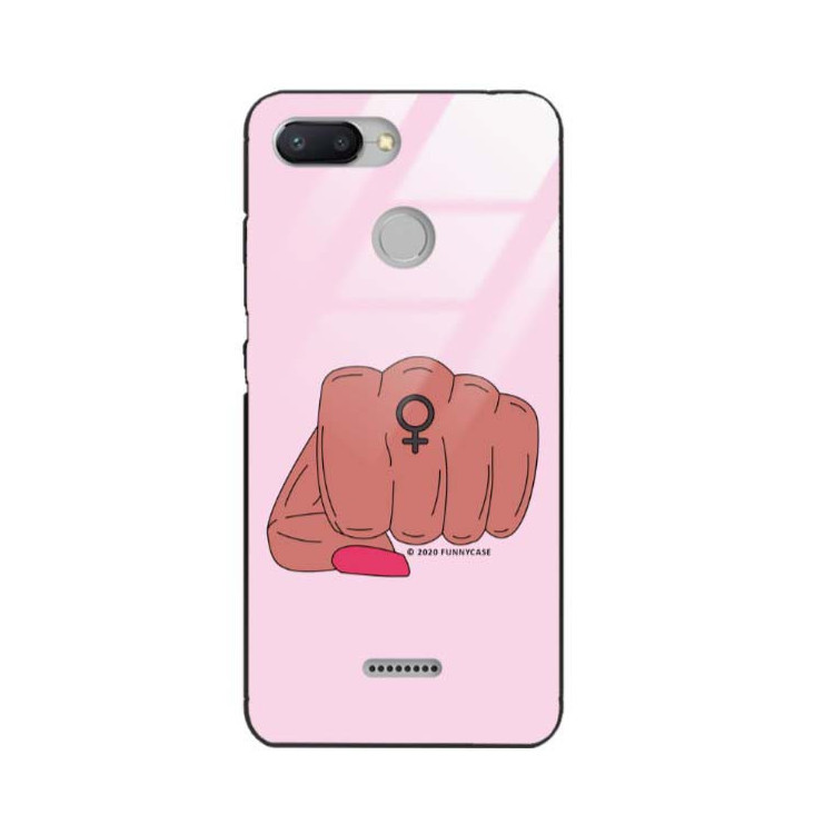 Black Case Wzory ST_FEM Xiaomi REDMI 6  - FunnyCase 