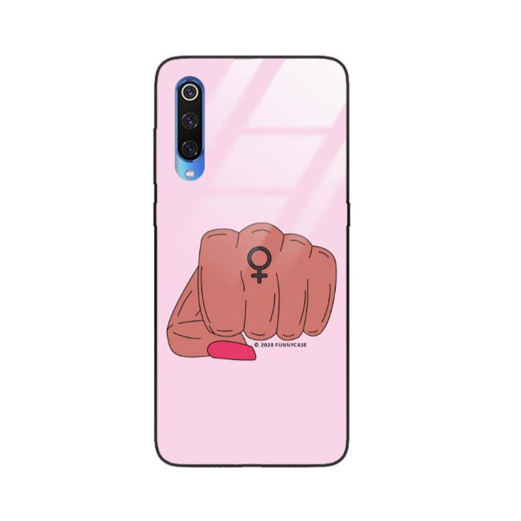 Black Case Wzory ST_FEM Xiaomi MI9  - FunnyCase 