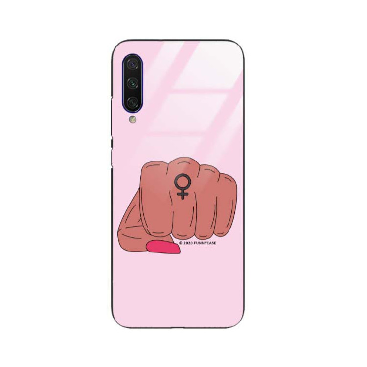 Black Case Wzory ST_FEM Xiaomi MI A3 LITE  - FunnyCase 