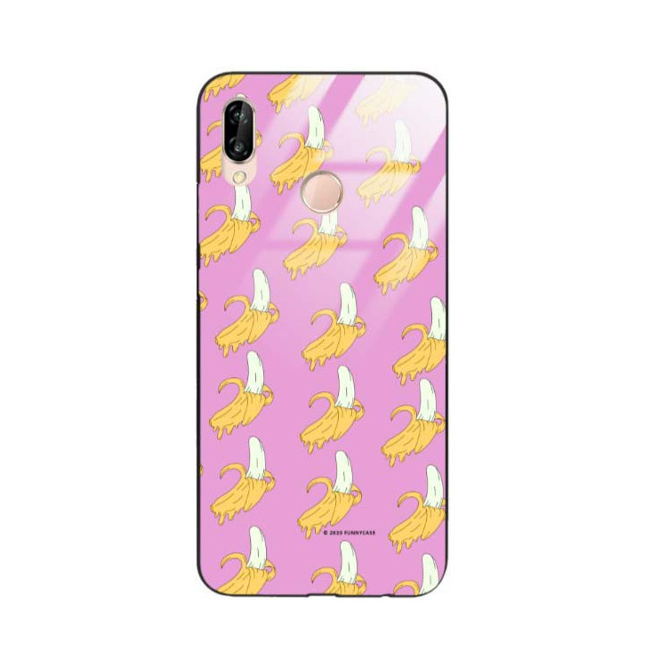 Black Case Wzory ST_FEM Huawei P20 LITE  - FunnyCase 