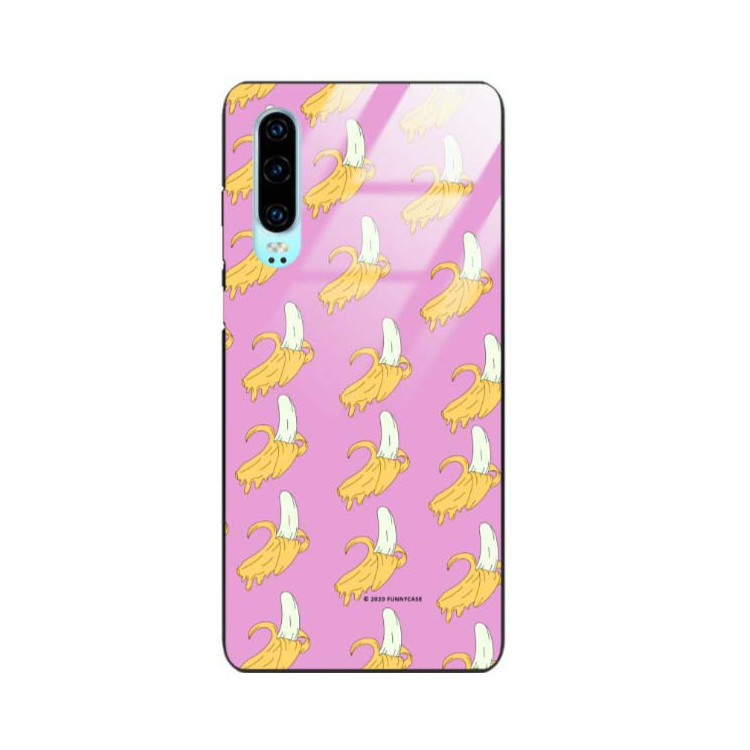 Black Case Wzory ST_FEM Huawei P30  - FunnyCase 