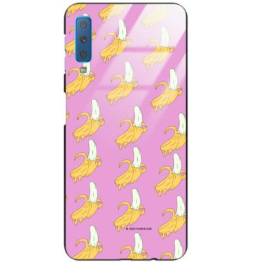 Black Case Wzory ST_FEM Samsung GALAXY A7 2018  - FunnyCase 