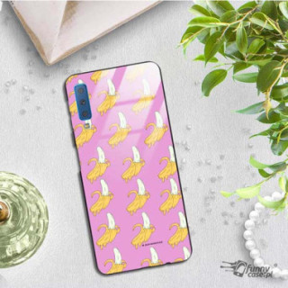 Black Case Wzory ST_FEM Samsung GALAXY A7 2018  - FunnyCase 