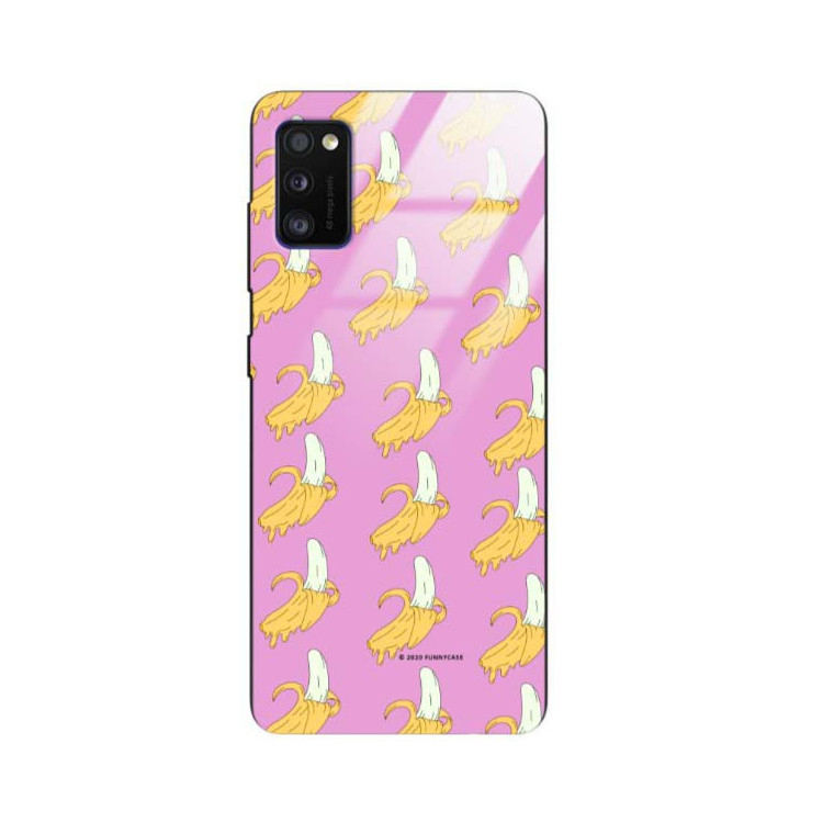 Black Case Wzory ST_FEM Samsung GALAXY A41  - FunnyCase 