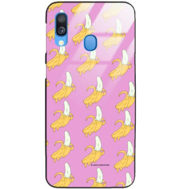 Black Case Wzory ST_FEM Samsung GALAXY A40  - FunnyCase 