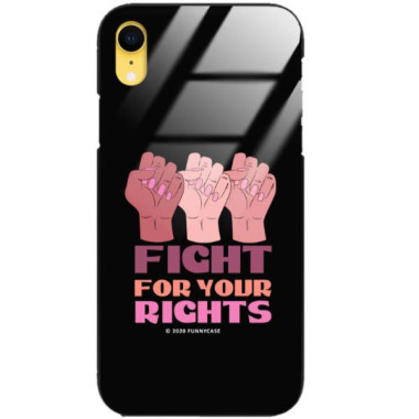 Black Case Wzory ST_FEM Apple IPHONE XR  - FunnyCase 