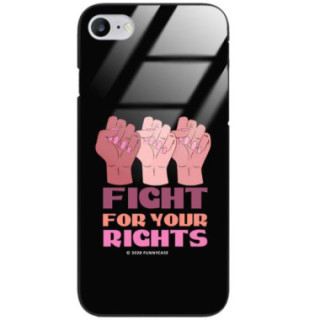 Black Case Wzory ST_FEM Apple IPHONE 7 / 8  - FunnyCase 