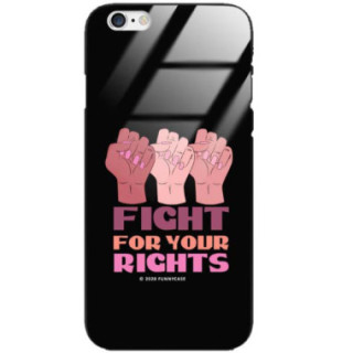 Black Case Wzory ST_FEM Apple IPHONE 6 / 6S  - FunnyCase 